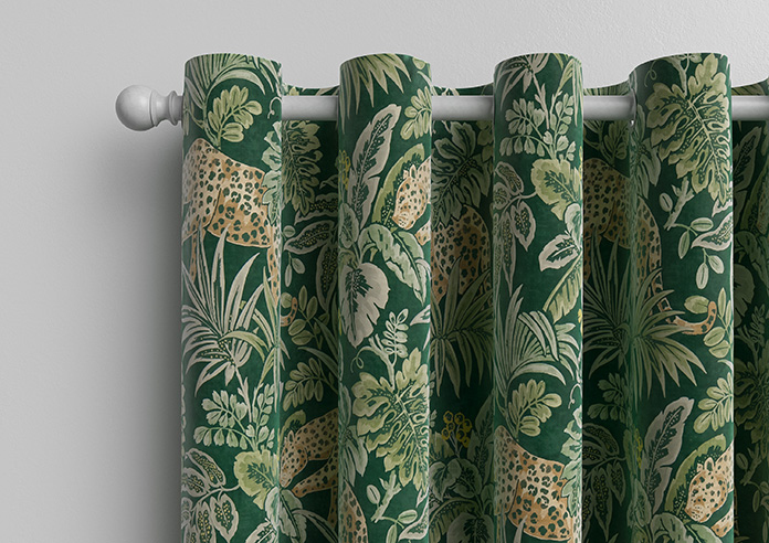 Leopard, Malachite - Made to Measure Curtain - Image 12